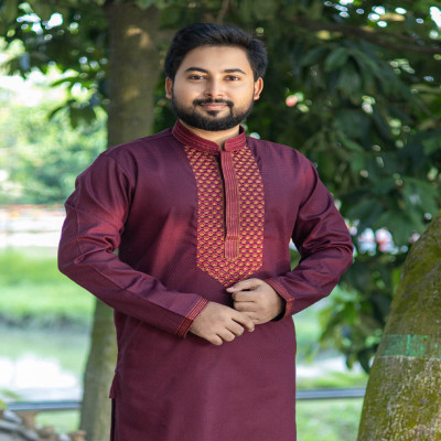 ডার্ক পার্পেল কালার পাঞ্জাবী