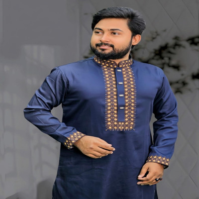 নেভী ব্লু কালার পাঞ্জাবী