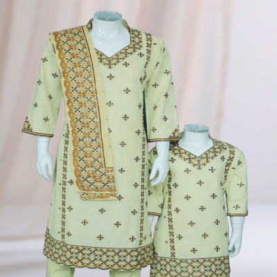 ক্রিম কালার থি-পিস