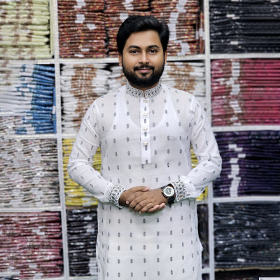 এ্যাশ কালার পাঞ্জাবী