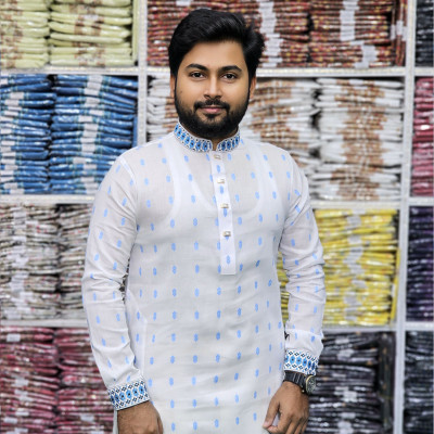 আকাশী কালার পাঞ্জাবী