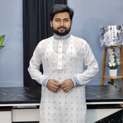 আকাশী কালার পাঞ্জাবী