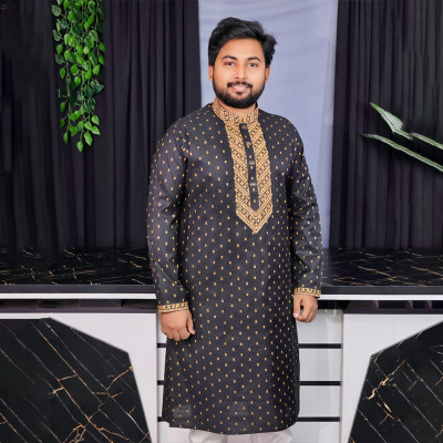 কালো কালার পাঞ্জাবী