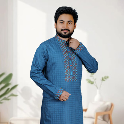 রয়েল ব্লু কালার পাঞ্জাবি