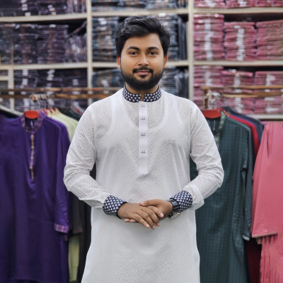 সাদা কালার পাঞ্জাবি