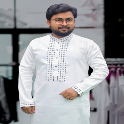 সাদা কালার পাঞ্জাবী