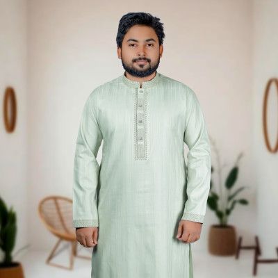 মিন্ট গ্রীন কালার পাঞ্জাবী