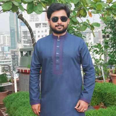 নেভী ব্লু কালার পাঞ্জাবী